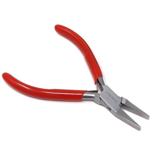 A2Z Scilab Jewelry Making Pliers Flat Nose Professional Repair Stainless Steel Tool with Cushion Grip A2Z-ZR941 - main
